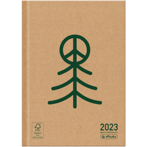 2024 Kalendarz Herlitz Dzienny A5 Eco Pacyfka